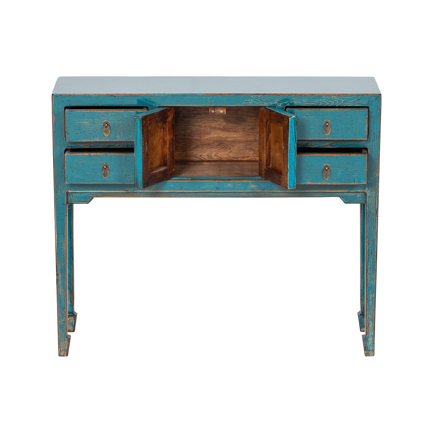 Blue Chinese Consol Table with from ShanDong