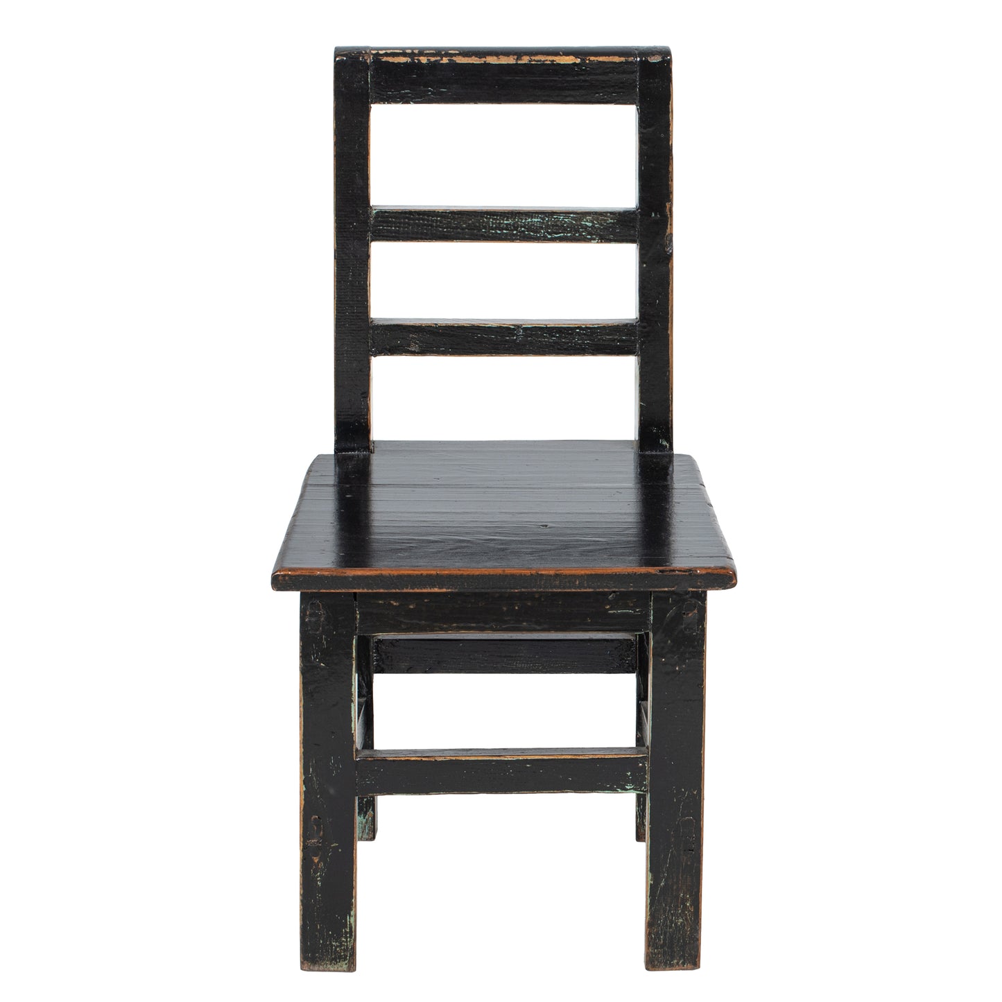Small Black Painted Chair from China 01