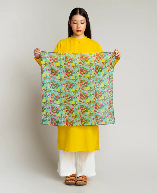 Les Touristes Square Scarf - Holy Bisquay