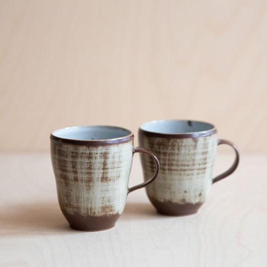 Pale Wash Ceramic Mug 02 by Wang Xinghua