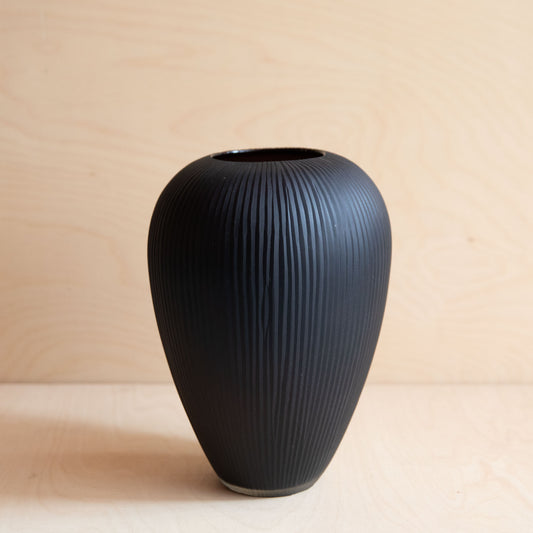 Hand Carved Vase - Medium
