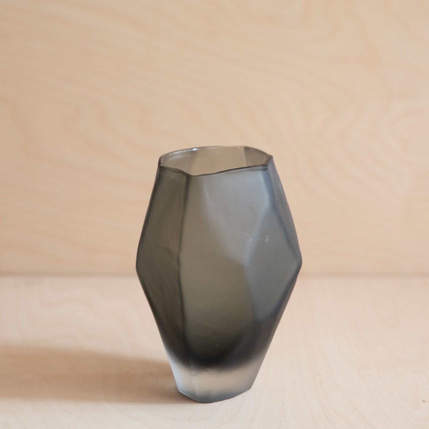 Hand Carved Vase | Short | Faceted