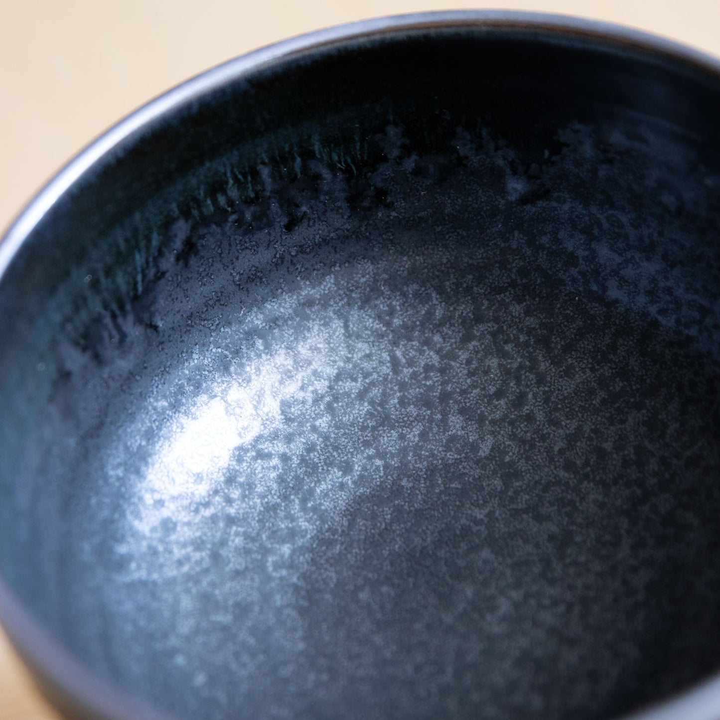 Black Glaze Udon Bowl