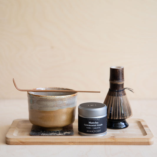 Matcha Tea Bowl Caramel