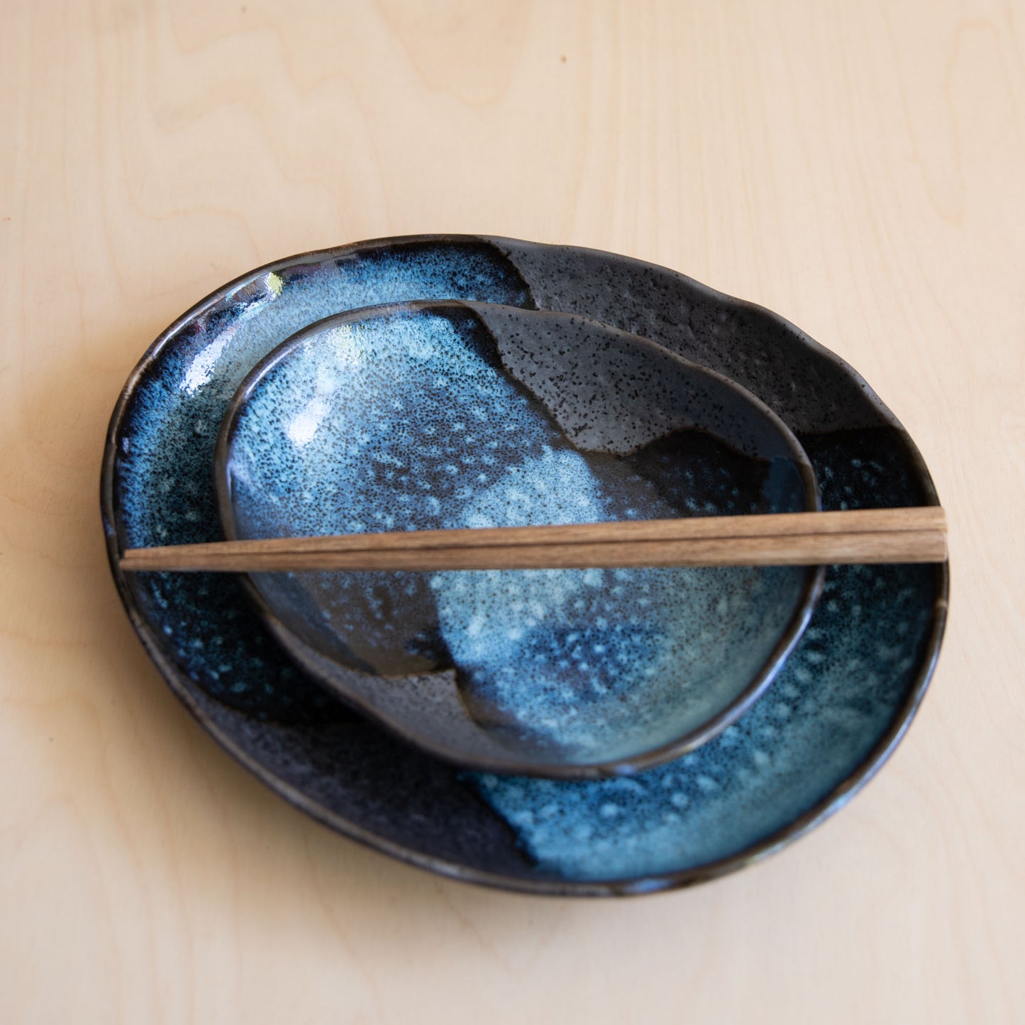 Storm Uneven Oval Plate