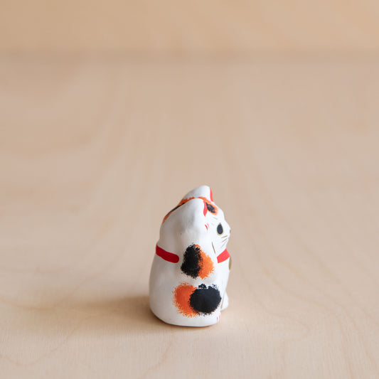 Maneki Neko Calico - Tricoloured, Good Fortune