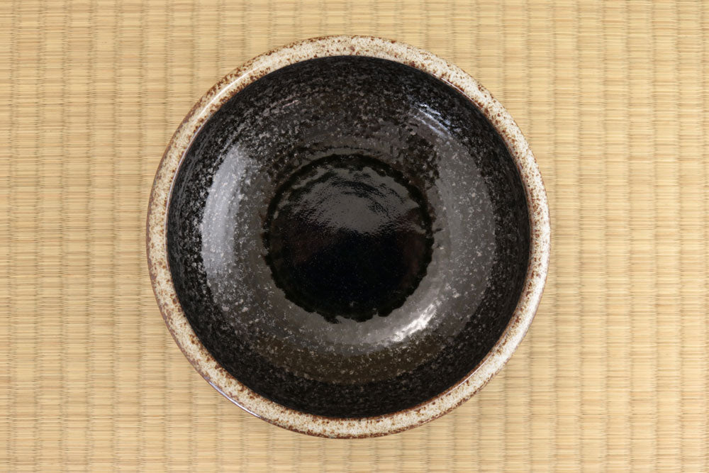 Kosui Black Thick Rim Bowl