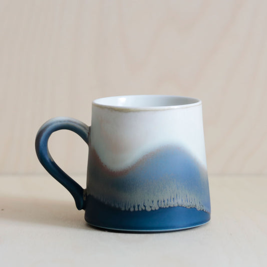 Porcelain Mountain Sea Glaze Mug