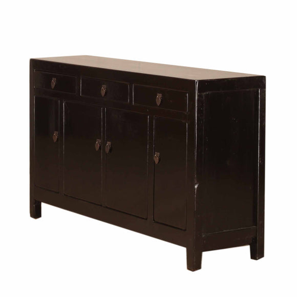 Vintage Chinese Black Cabinet from Dongbei - 03
