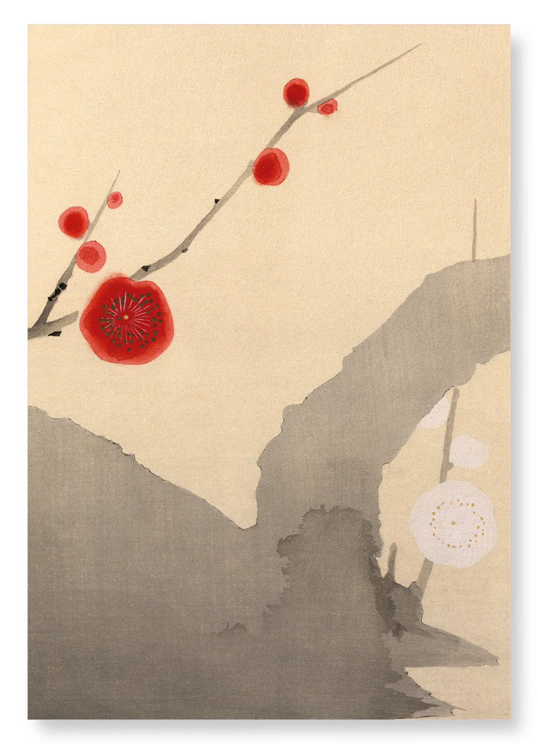 Plum Blossom Flowers | Size A4