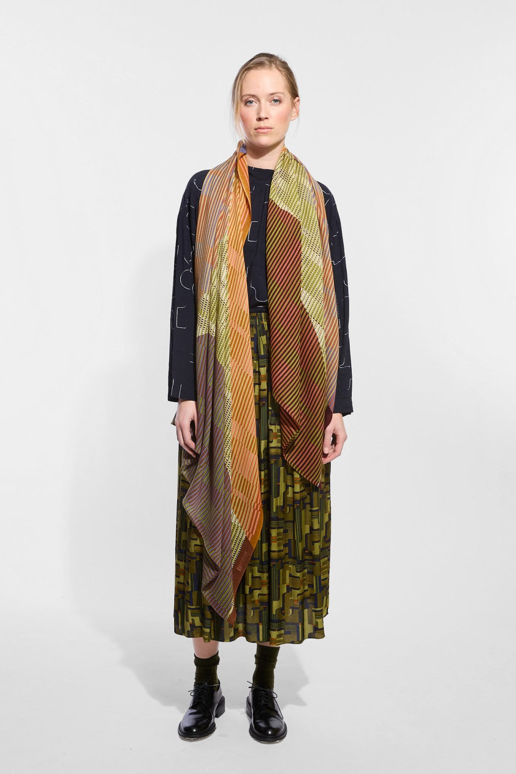 Cadence Almond Scarf