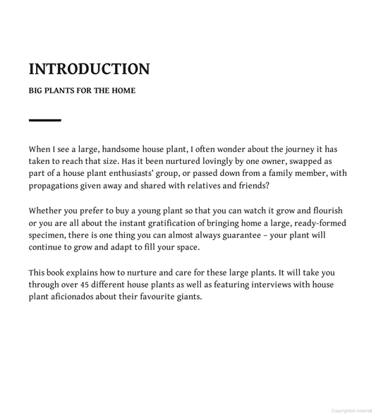 Little book Big Plants