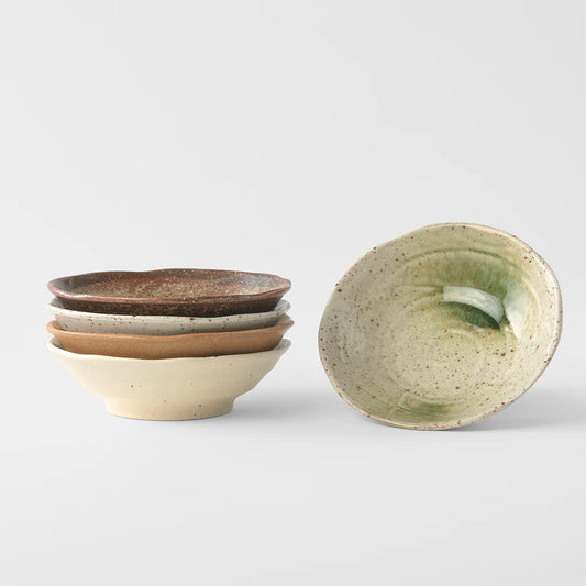 set of 5 bowls stacked