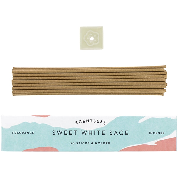 Scentsual Incense Sticks - Sweet White Sage