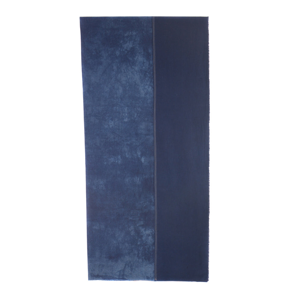 Bed Cover with All Indigo Blue & White Botanical 'Birds & Bees' Pattern - Chinese homewares- Rouge Shop antique stores London - city furniture