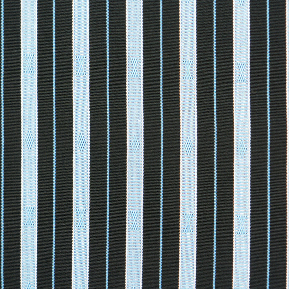 Striped Hand Woven Ifugao Pattern Cushion - Light Blue Stripes 30 x 70cm - Chinese homewares- Rouge Shop antique stores London - city furniture