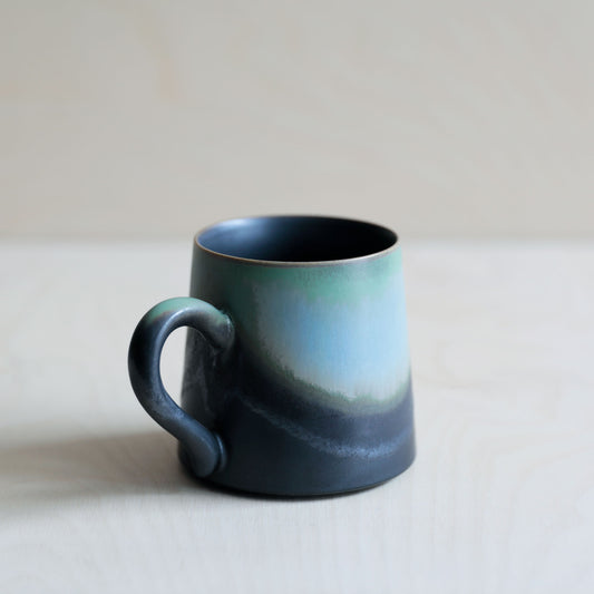 Porcelain Mountain Glaze Mug from Jingdezhen