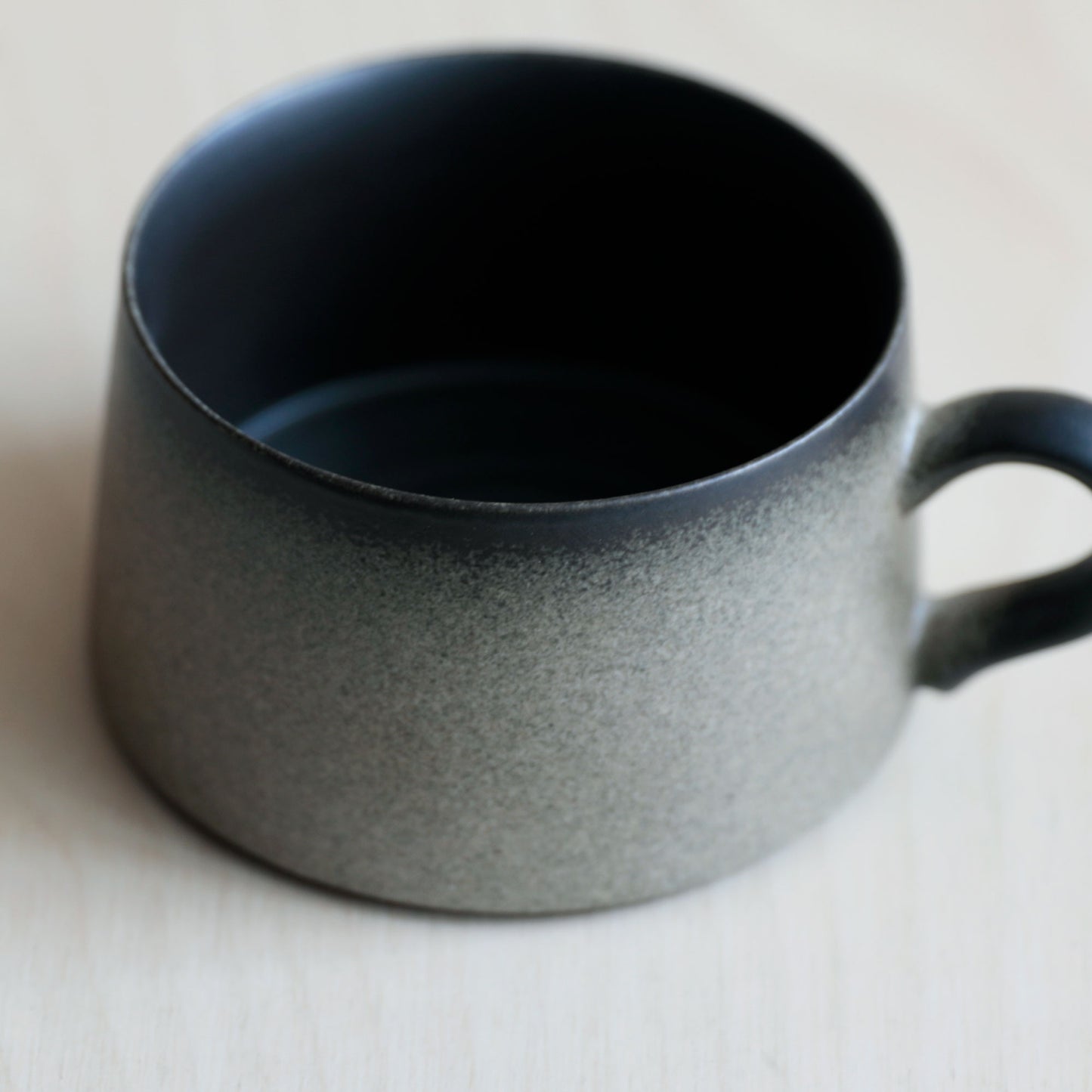 Porcelain Mulberry Glaze Coffee Mug from Jingdezhen