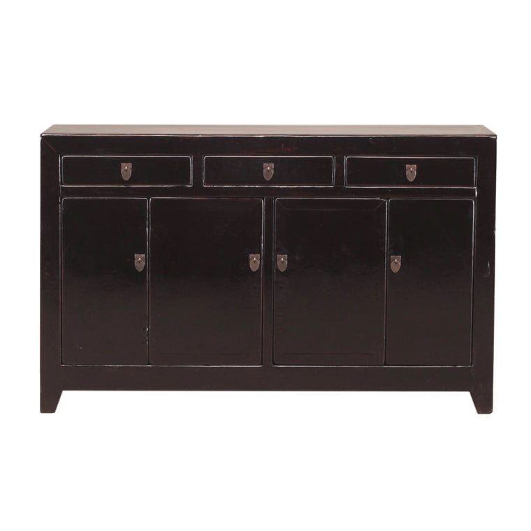 Vintage Chinese Black Cabinet from Dongbei - 02