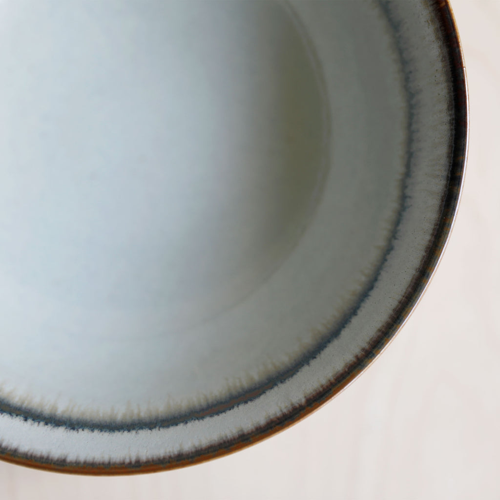 Stoneware Bowl Wasabi Glaze - Large