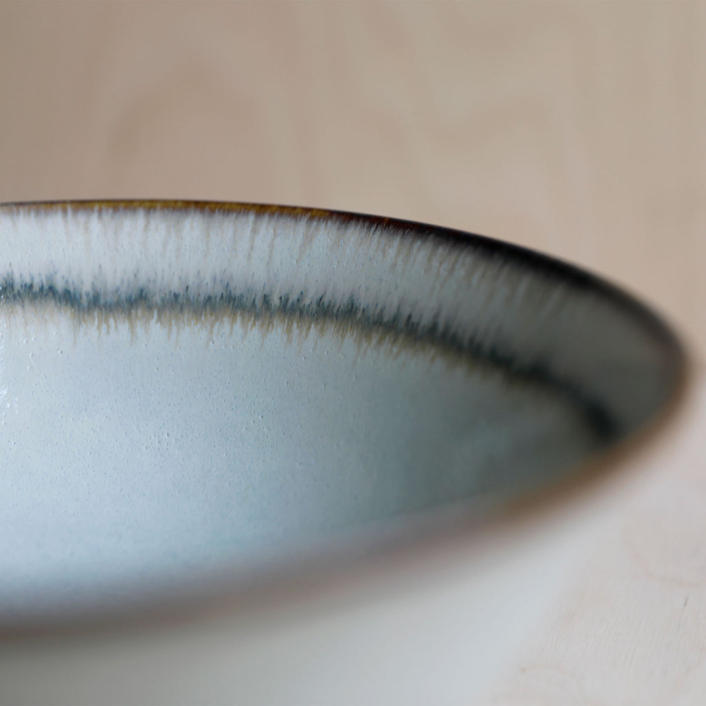 Stoneware Bowl Wasabi Glaze - Large