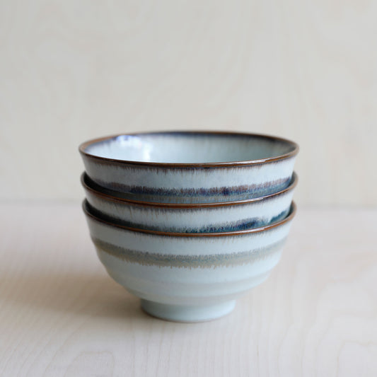Stoneware Bowl Wasabi Glaze - Medium