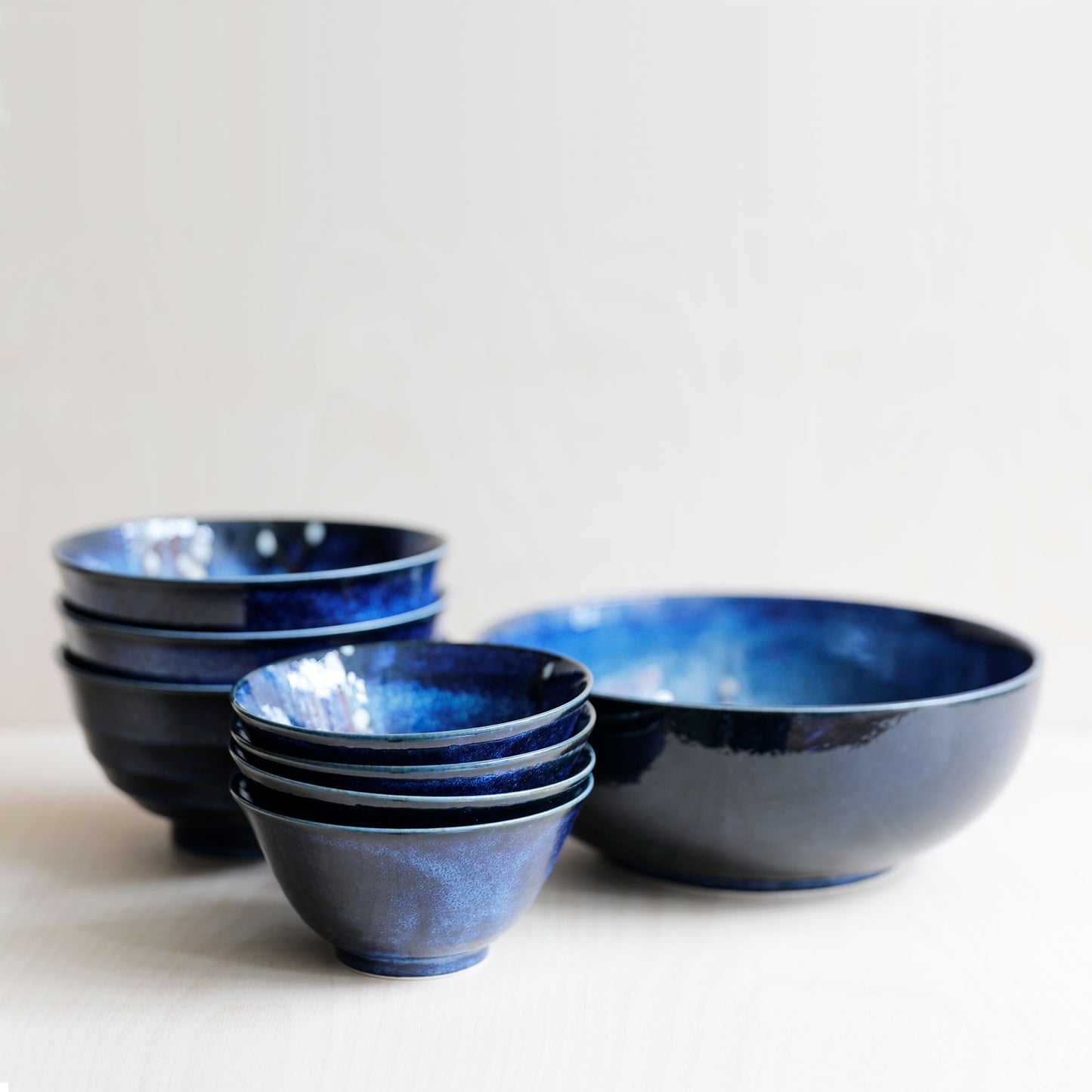 White Cherry Blossom Porcelain Bowl
