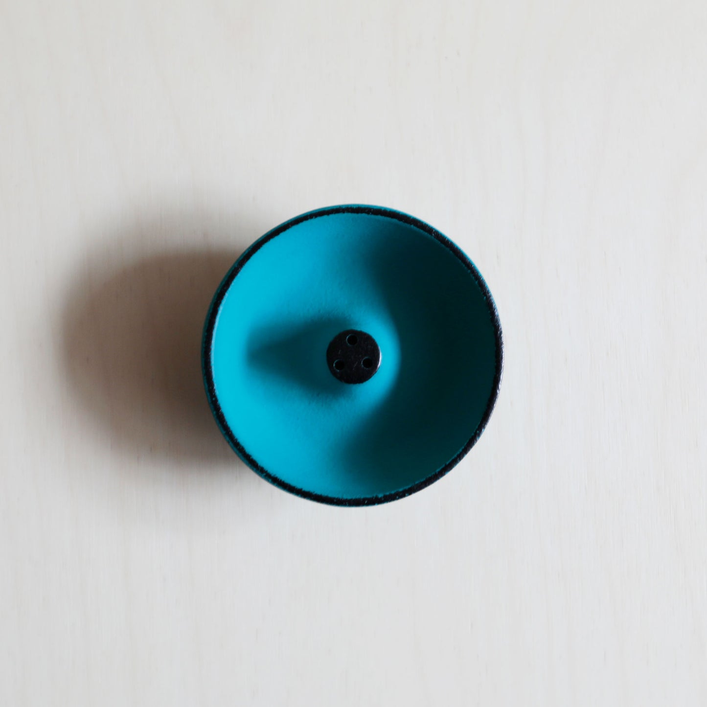 Iwachu Cast Iron Incense Burner - Fountain Turquoise