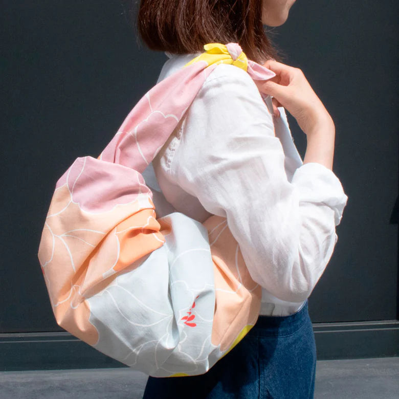 Organic Cotton Furoshiki Cloth - Peony