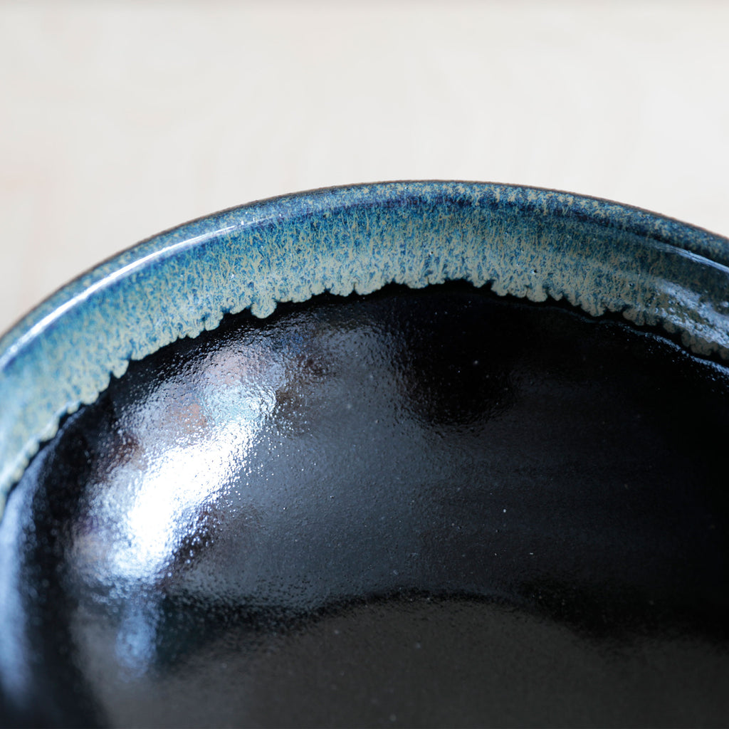 Tenmoku Ceramic Ramen Bowl