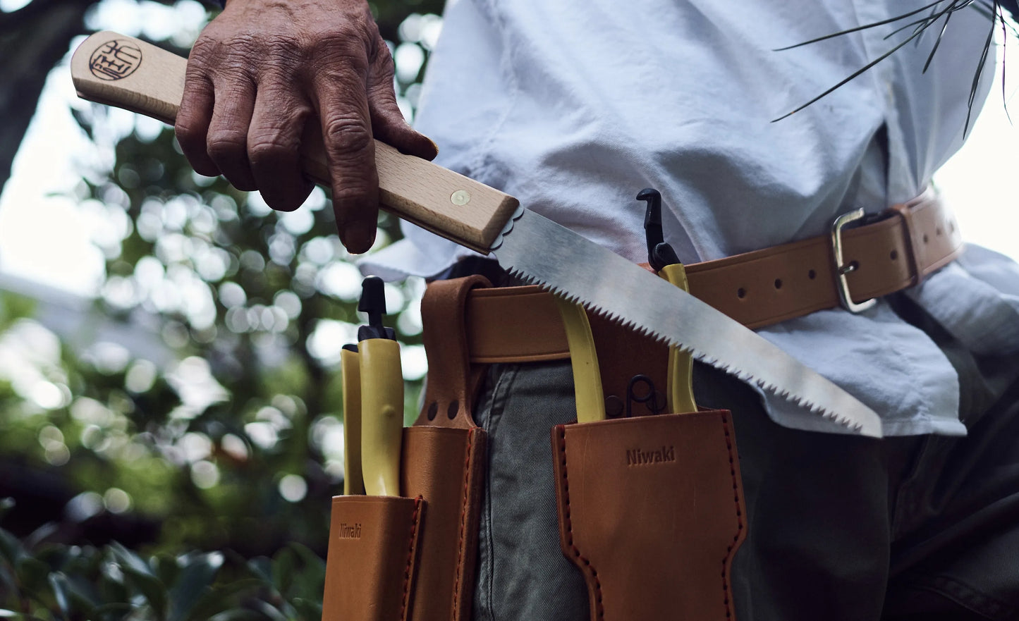 Niwaki Wooden Handle Folding Saw