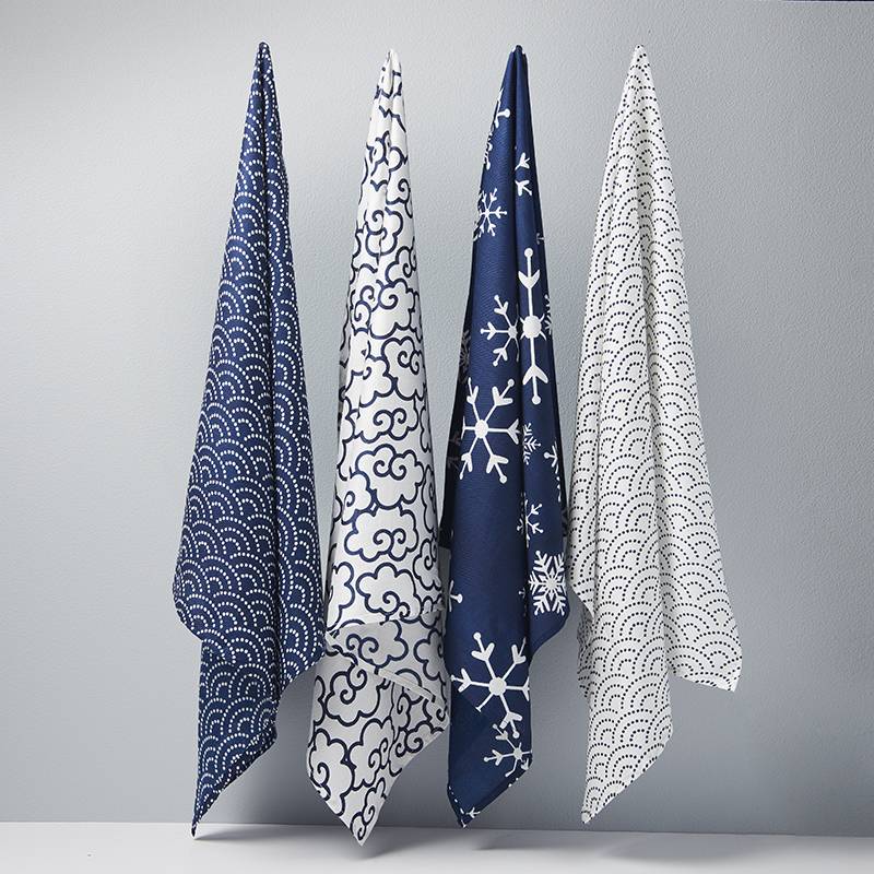 Reusable Furoshiki Wrap White