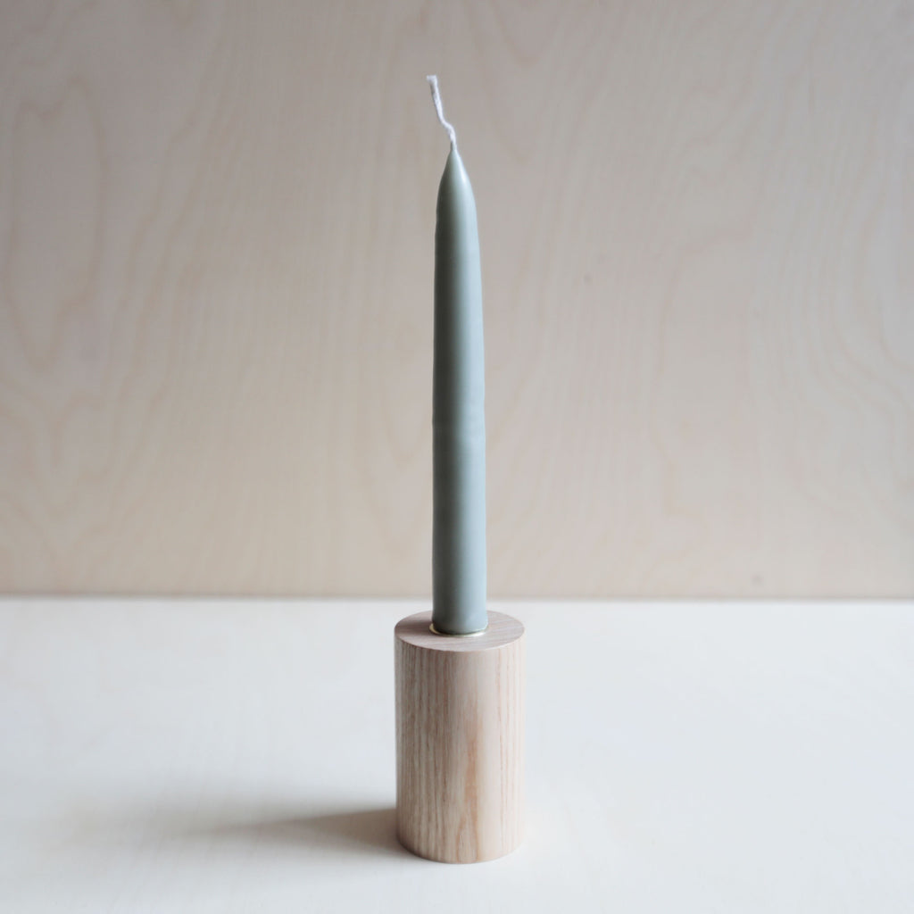Wooden Candle Holder - Birch