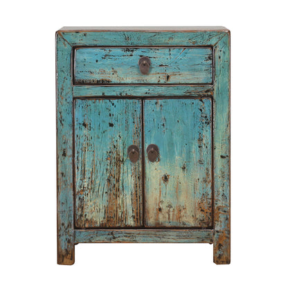 Rouge small Chinese Cabinet blue 01 front