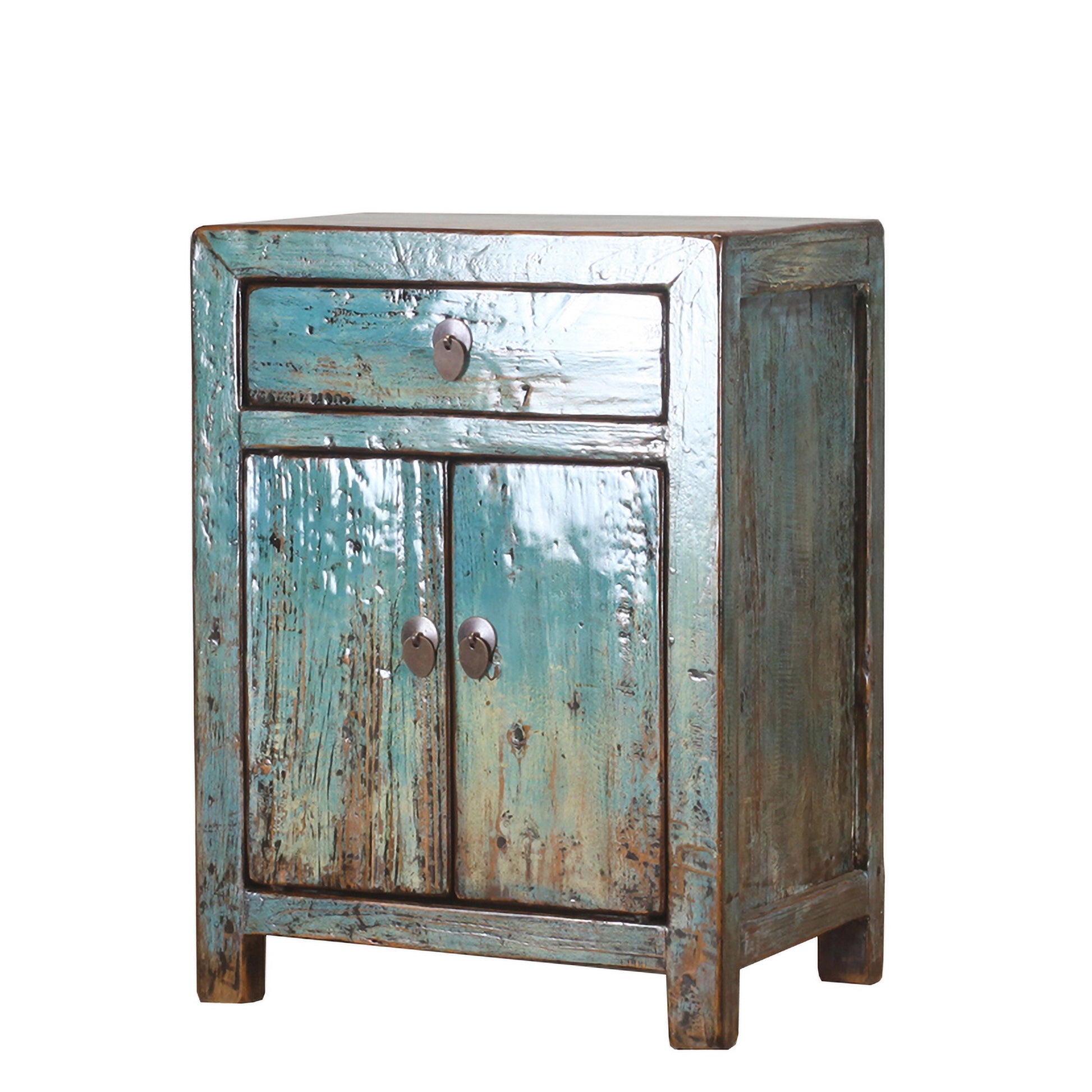 Rouge small Chinese Cabinet blue 01 slight side