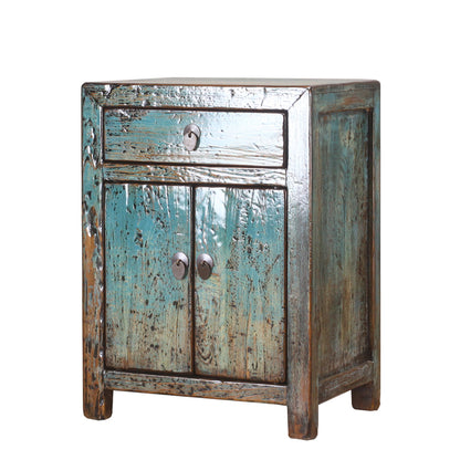 Rouge small Chinese Cabinet blue 02 side