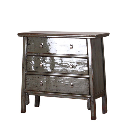 Vintage Chinese Grey Chest of drawers from Shandong
