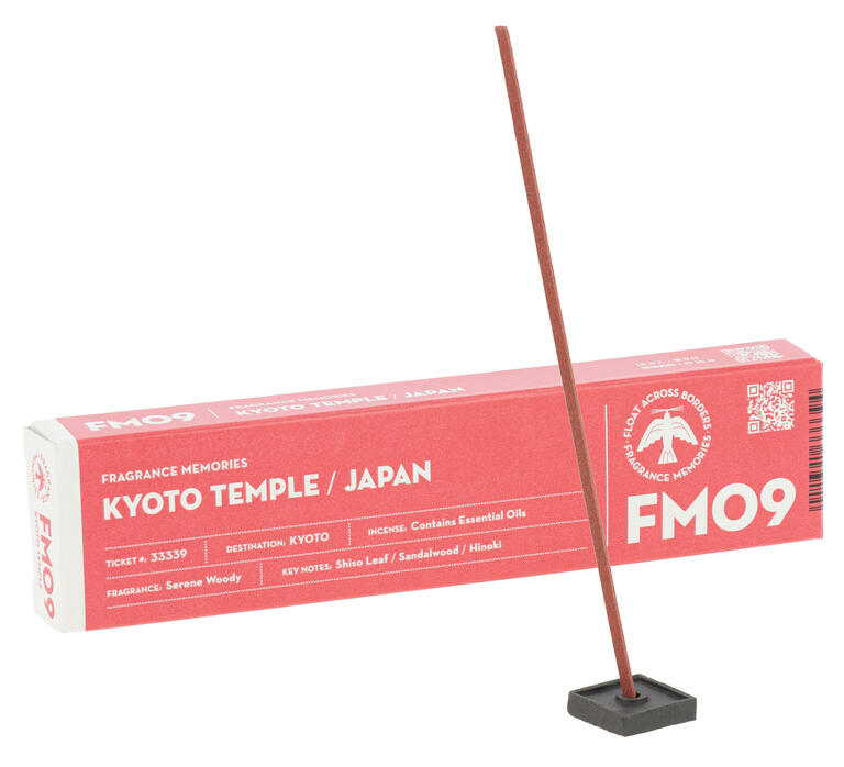 Fragrance Memories Incense - Kyoto Temple /Japan