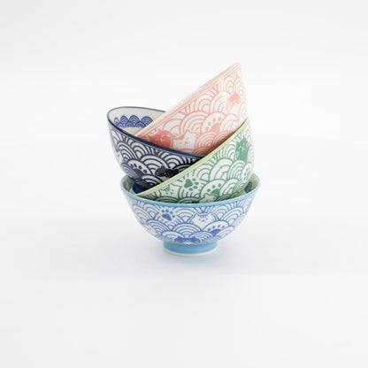 Cat 4 Rice Bowl Gift Set