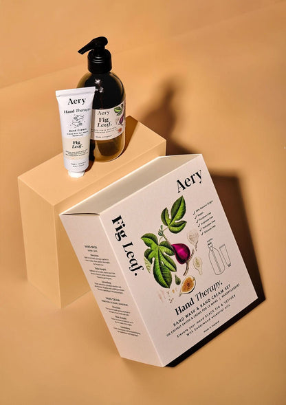 Fig Leaf Hand Therapy Set - Hand Wash and Hand Cream