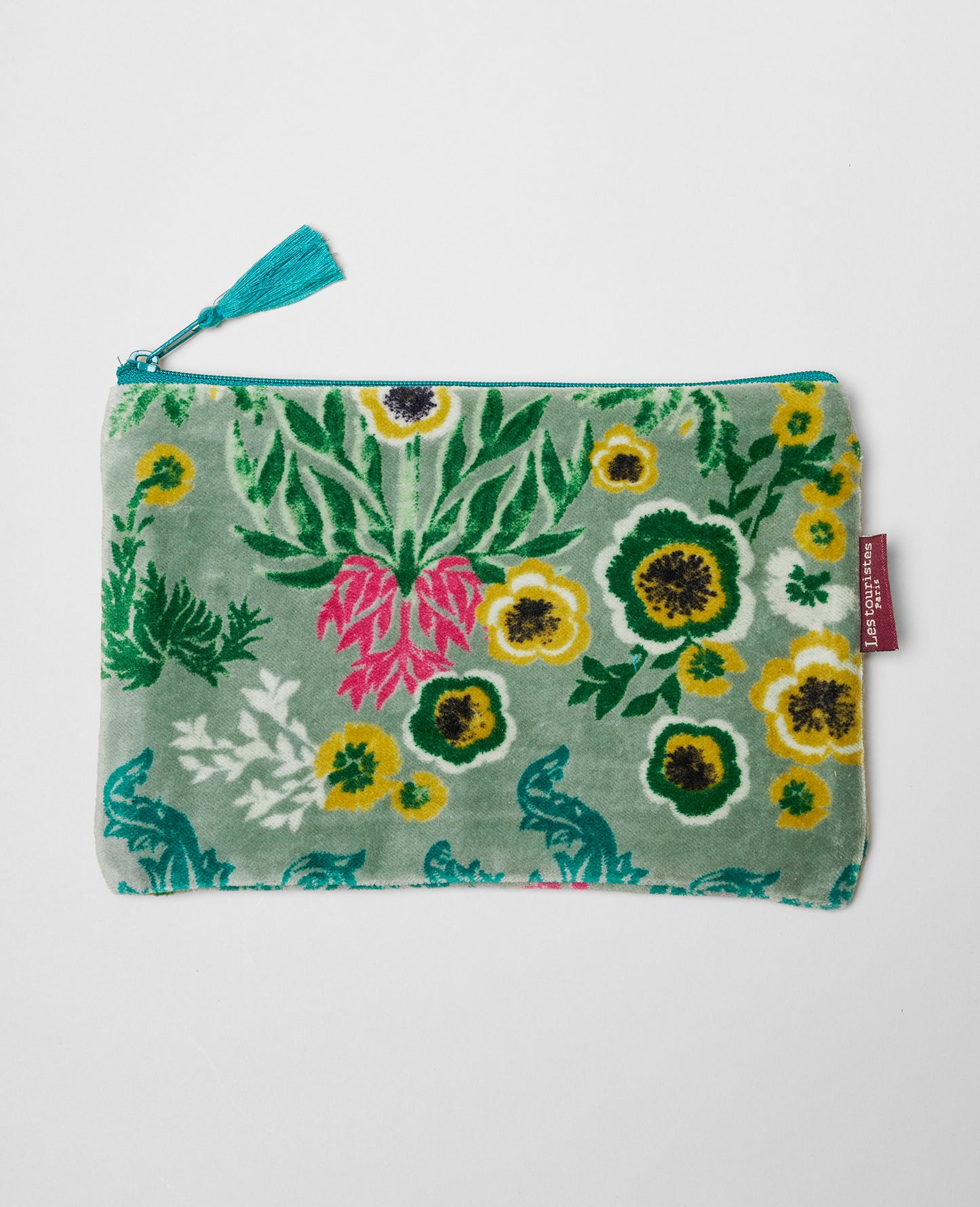 Medium Zipped Pouch - Swainston Green
