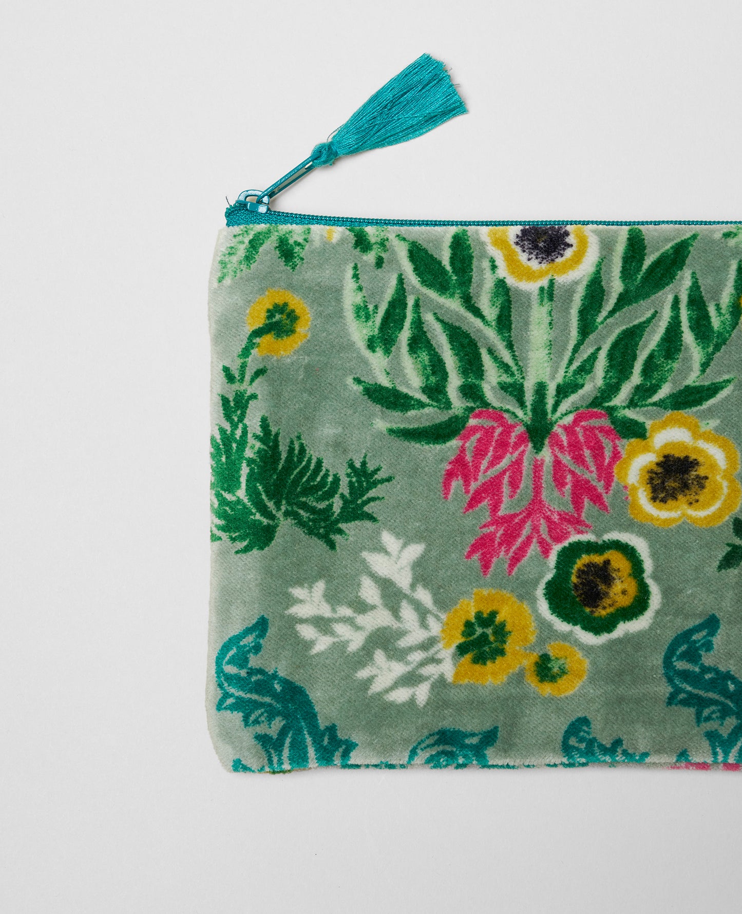 Medium Zipped Pouch - Swainston Green