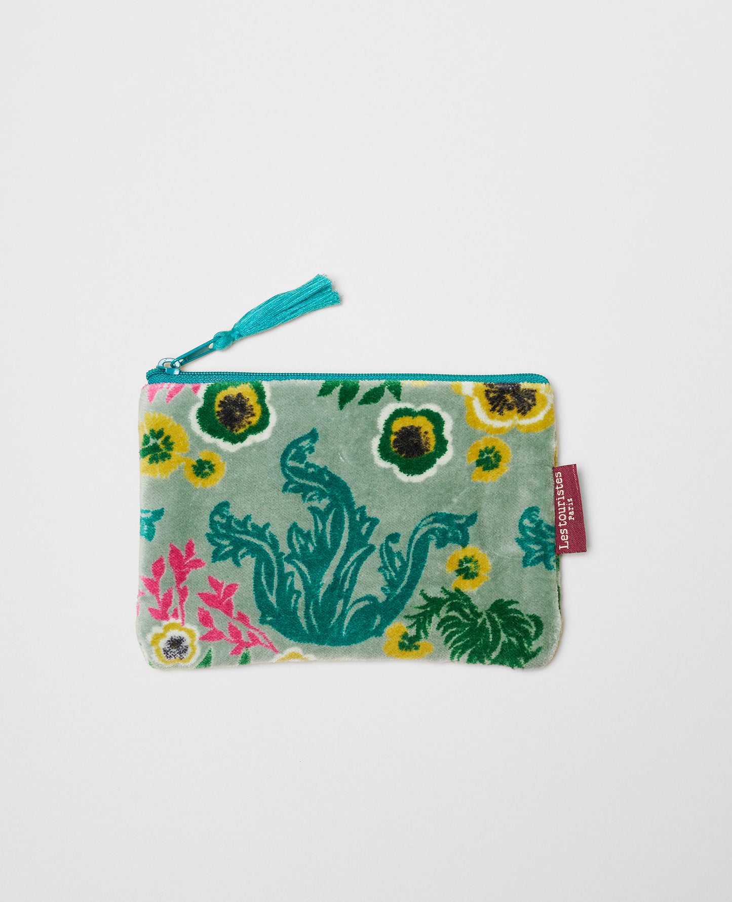Small Velvet Pouch - Swainston Green