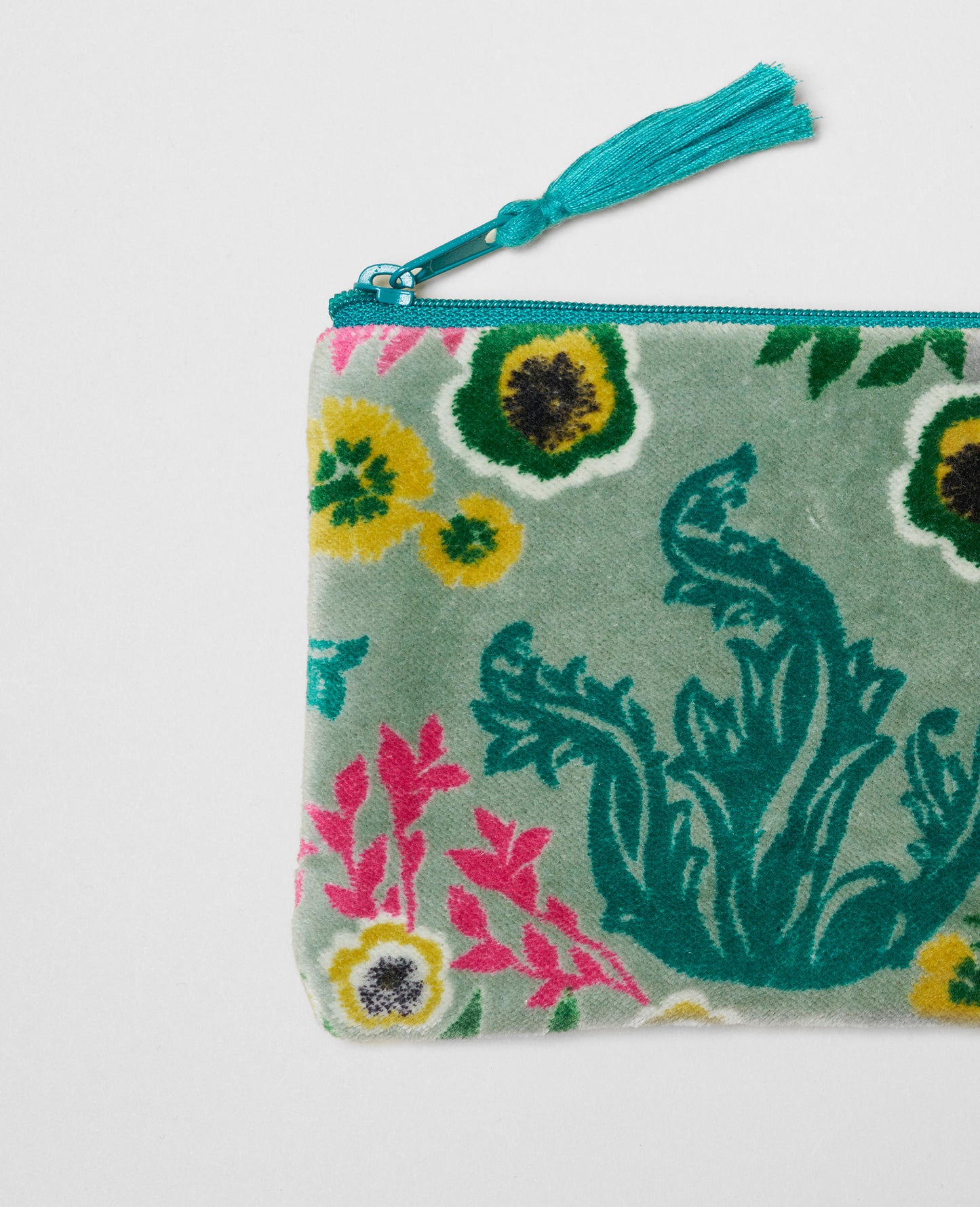 Small Velvet Pouch - Swainston Green