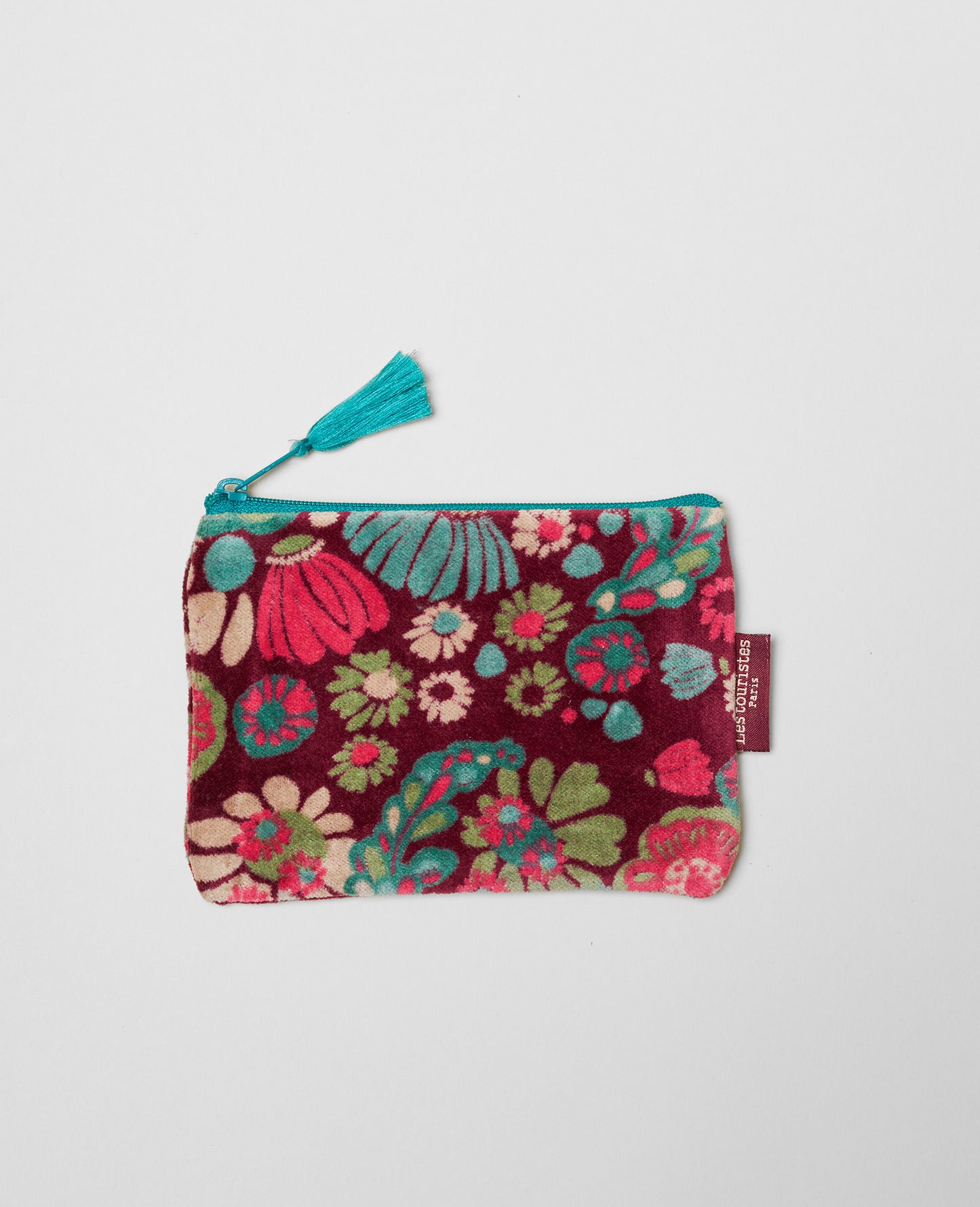 Small Velvet Pouch - Molly Burgundy
