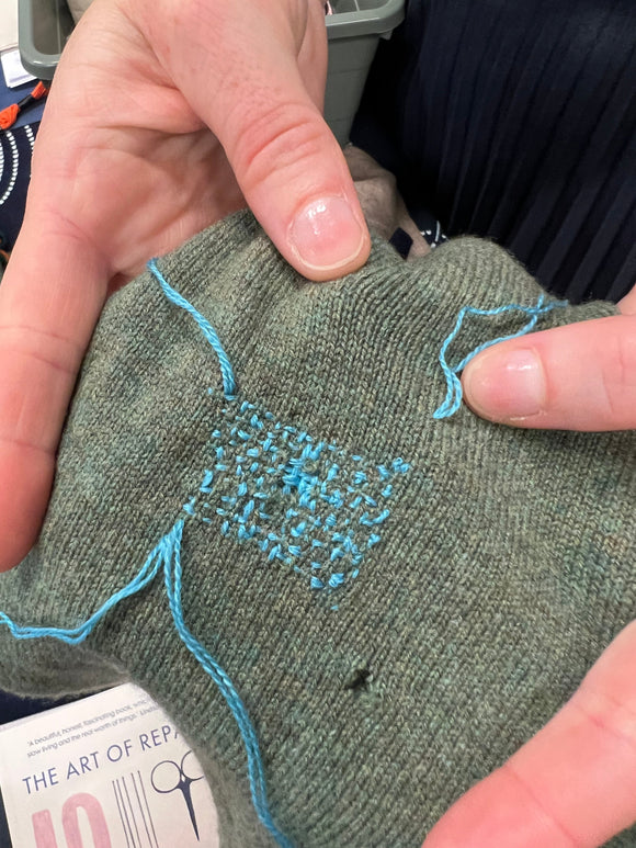 Visible Mending - The Art of Darning: 27th April 11 - 1pm