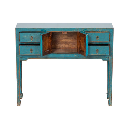 Blue Chinese Consol Table with from ShanDong