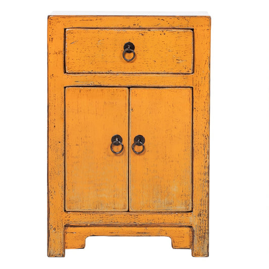 Yellow Small Bedside Cabinet from Shandong