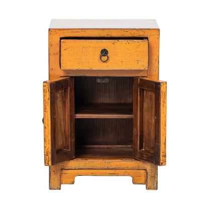 Yellow Small Bedside Cabinet from Shandong