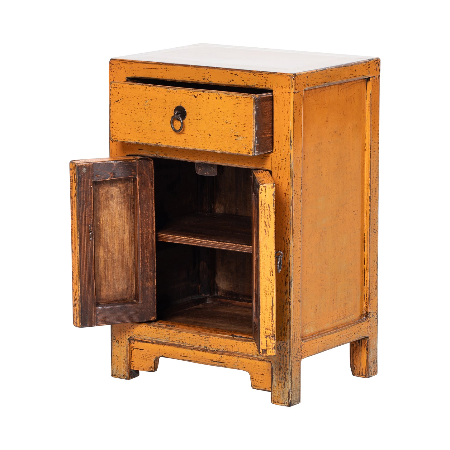 Yellow Small Bedside Cabinet from Shandong